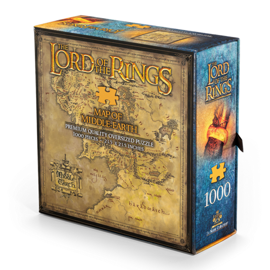Lord of The Rings - Map of Middle Earth 1000pc Puzzle