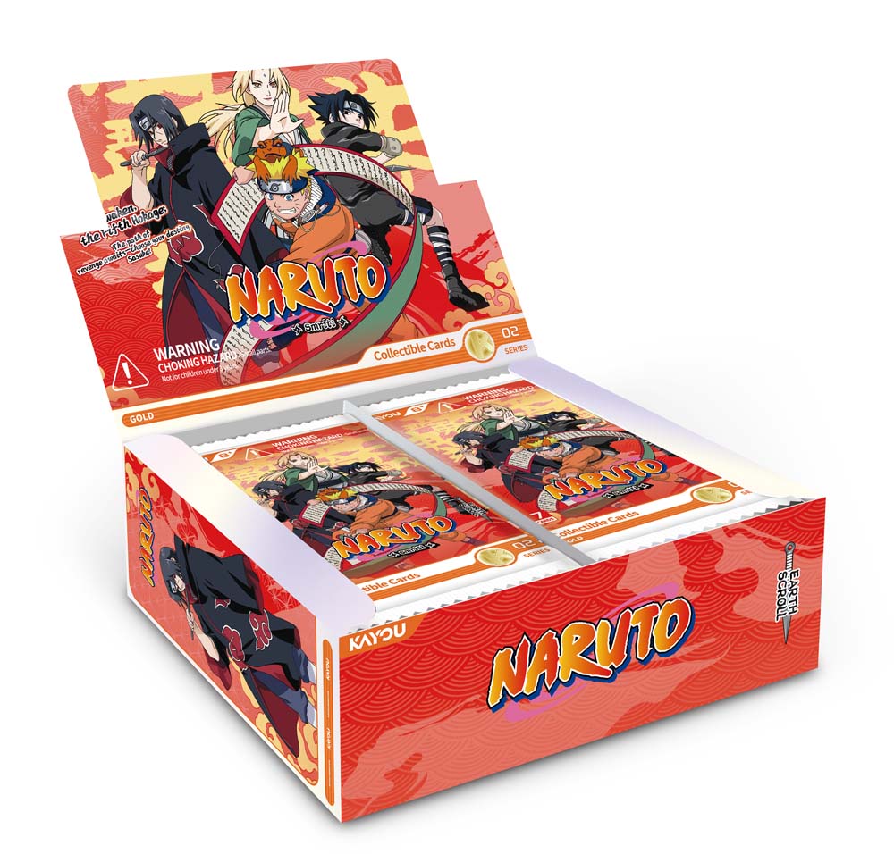Kayou Naruto Smriti Collectible Cards Earth Scroll Series 2 Booster Box