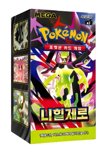 Nihil Zero (Korean) - Pokémon TCG Mega Evolution M3 Booster Box