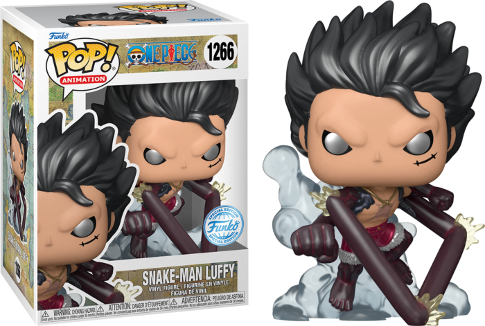 One Piece - Snake Man Luffy US Exclusive Metallic Pop! Vinyl #1266