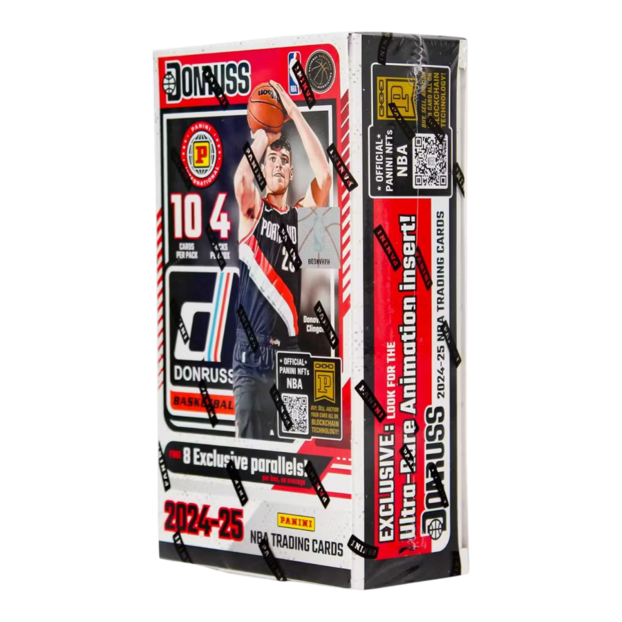NBA - 2024/25 Donruss International Basketball Hobby Trading Cards (Display of 4)