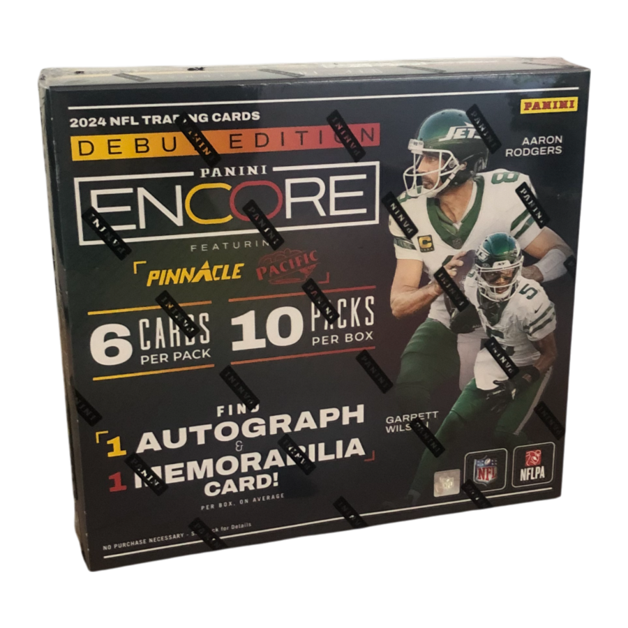NFL - 2024 Encore Football Cards (Display of 10)