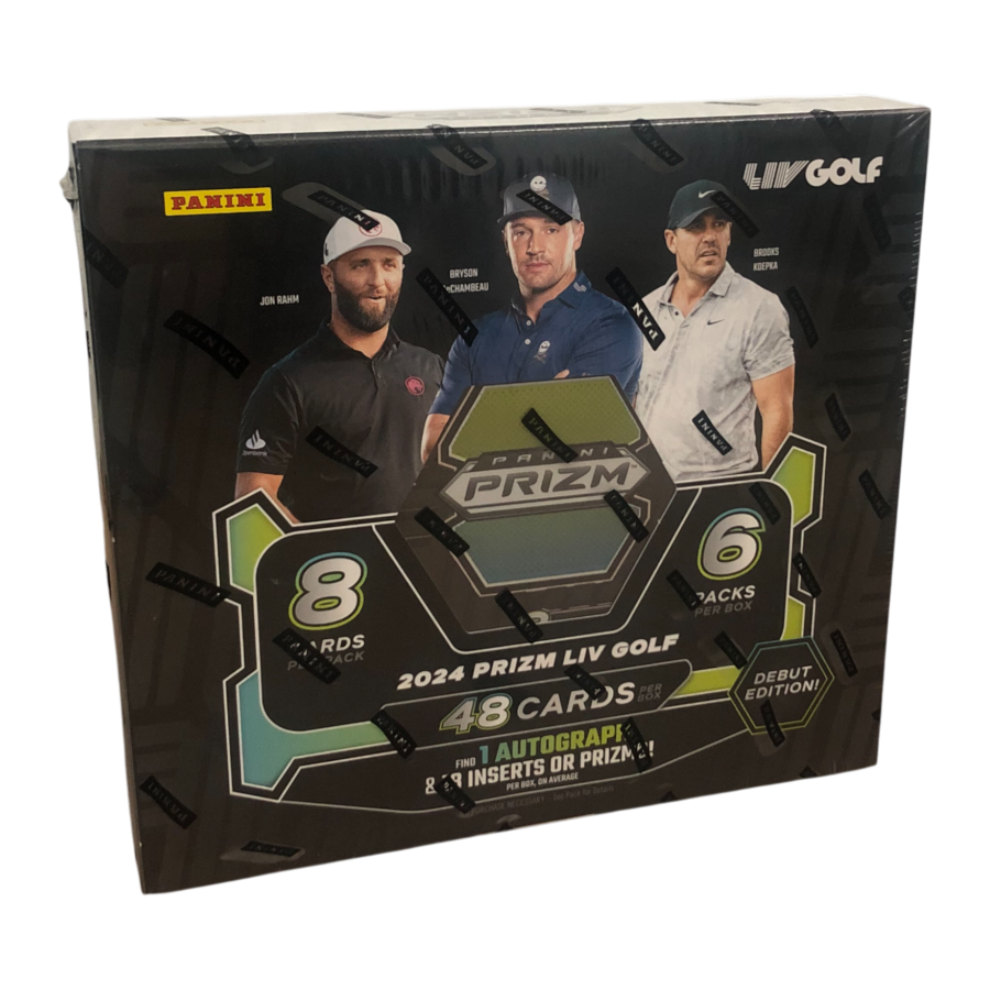 Golf - 2024 Prizm LIV Golf Hobby Trading Cards Debut Edition (Display of 6)