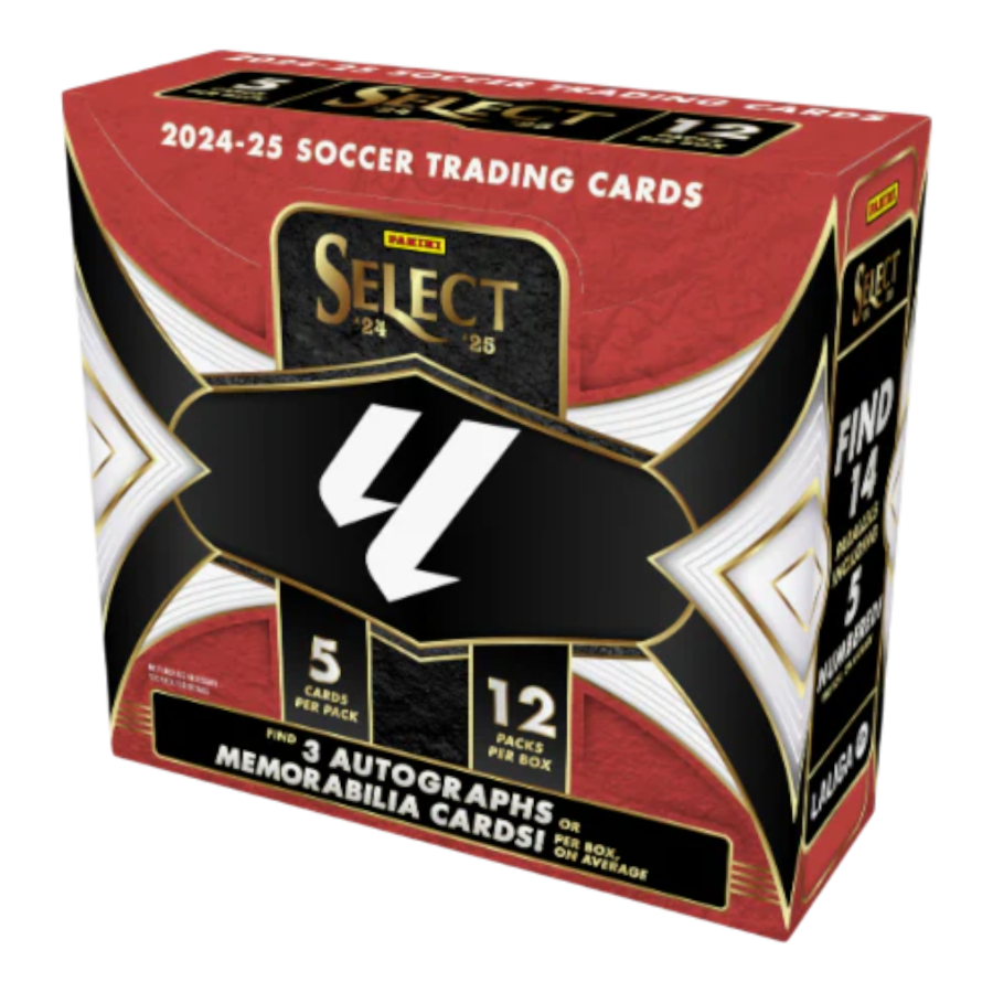 Soccer - 2024/25 Select LaLiga Hobby Trading Cards (Display of 12)