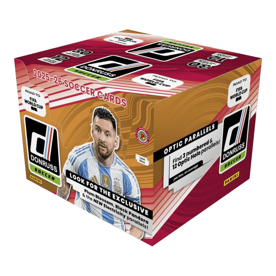 Soccer - 2025-26 Donruss Road to World Cup Soccer International Hobby Trading Cards (Display of