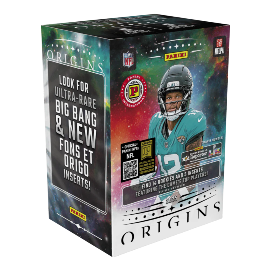 NFL - 2025 Origins Football Blaster International Hobby Trading Cards (Display of 6)