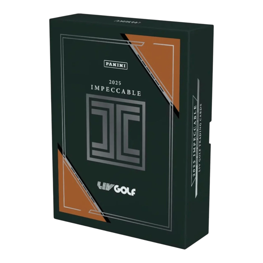 GOLF - 2025 Impeccable LIV Golf - Export Hobby Trading Cards (Display of 1)
