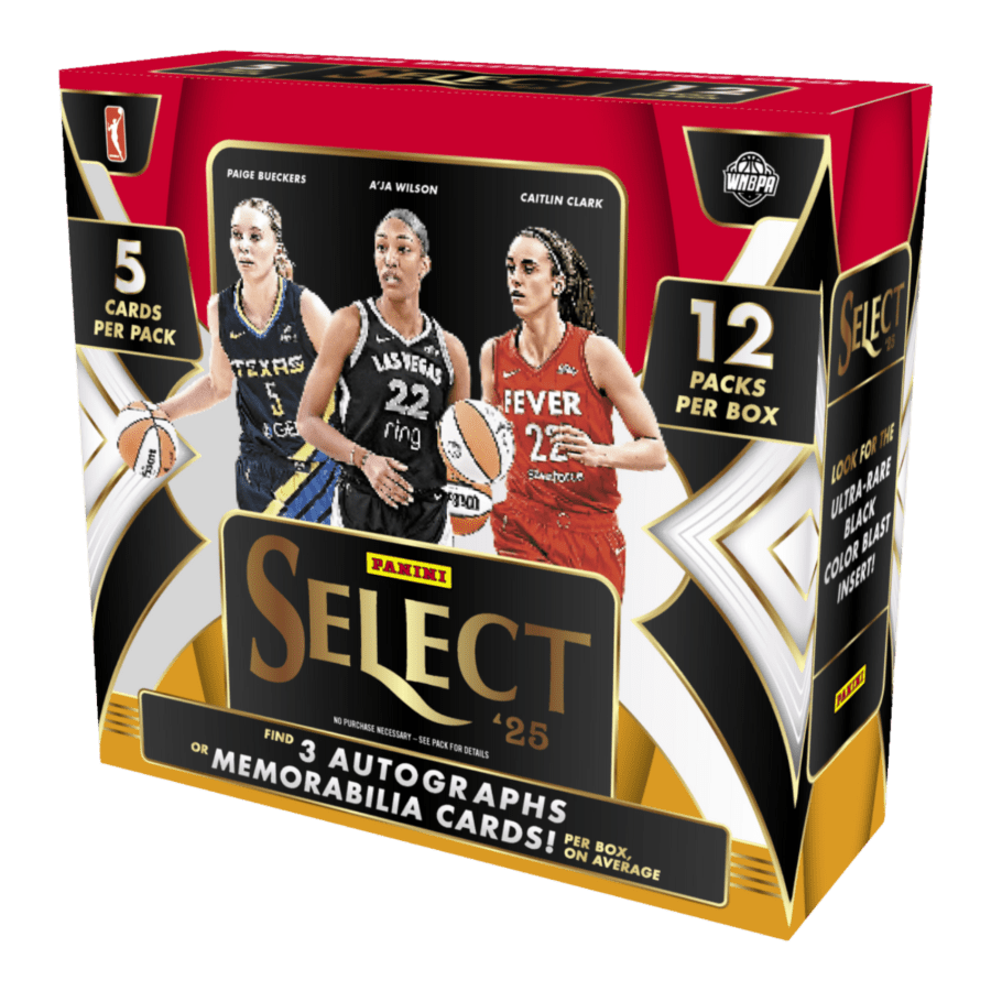 Basketball - 2025 Select WNBA Hobby Trading Cards (Display of 12)
