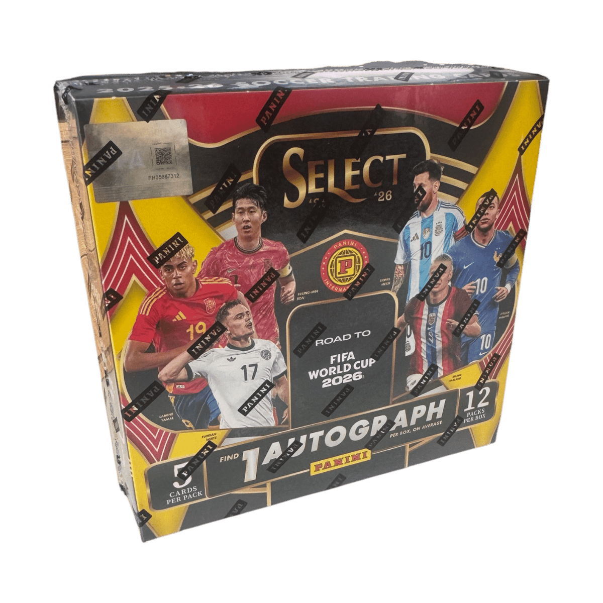 Soccer - 2025-2026 Select RTWC Hobby International Hobby Trading Cards (Display of 12)