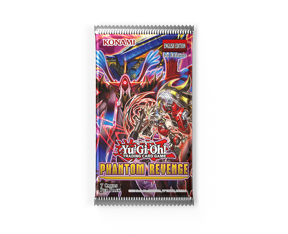 YuGiOh Phantom Revenge - 7 x Card Booster