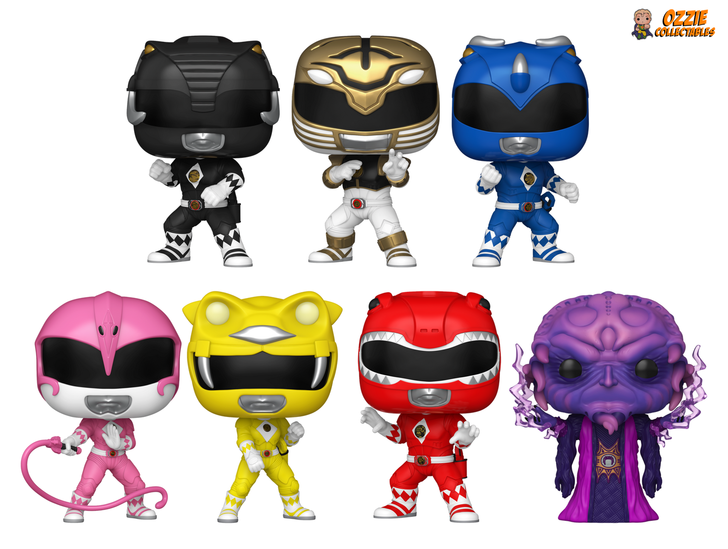 Power Rangers (1995) Bundle - 7 POP! Vinyls