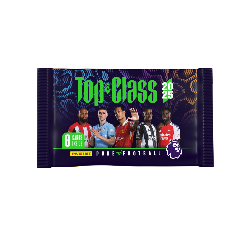 Panini EPL TOP Class 2025 Soccer Cards Booster Pack
