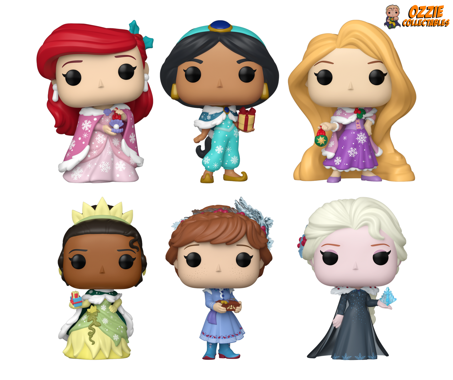 Disney: Princess Holiday 2025 Bundle - 6 POP! Vinyls