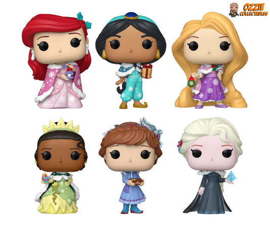 Disney: Princess Holiday 2025 Bundle - 6 POP! Vinyls
