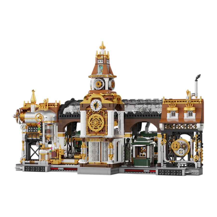Joyride Series - Steampunk Train Station (2788 Pcs)