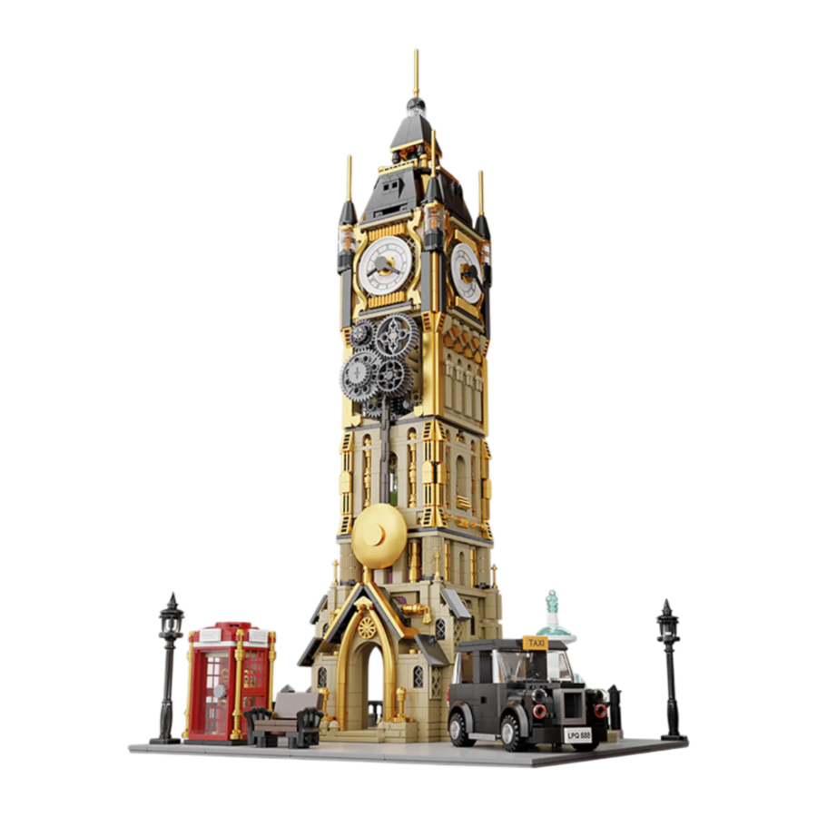 Steampunk Series - Bell Tower (2424 Piece Kit)