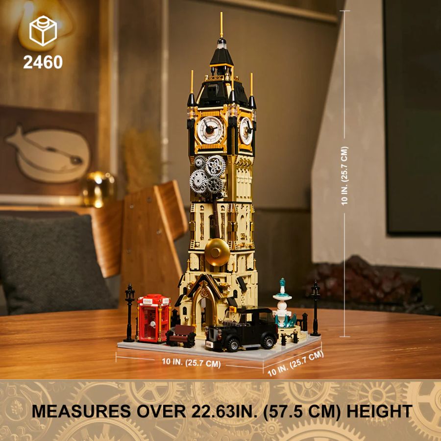 Joyride Series - Steampunk Bell Tower (2424 Pcs)