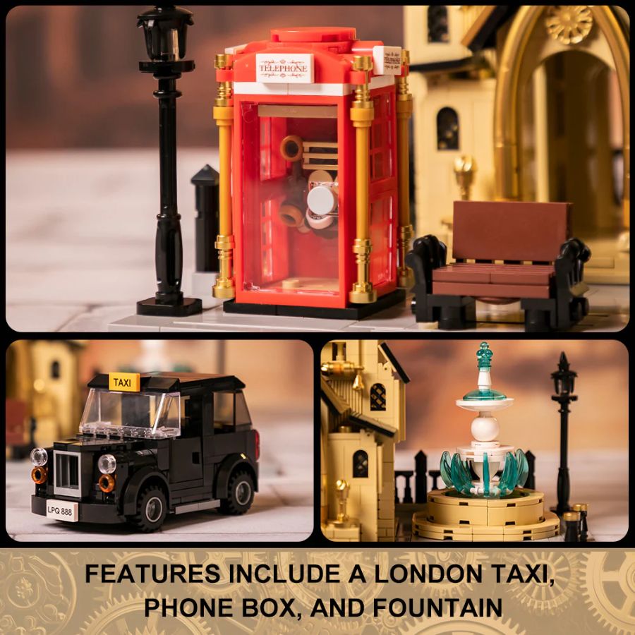 Joyride Series - Steampunk Bell Tower (2424 Pcs)
