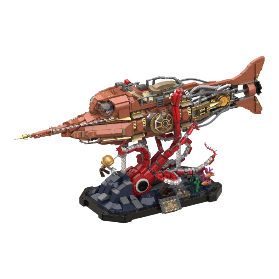 Steampunk Series - The Nautilus (2552 pieces)
