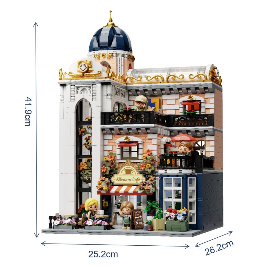 Retro Collection - Blossom Cafe Set (2826 Pieces)