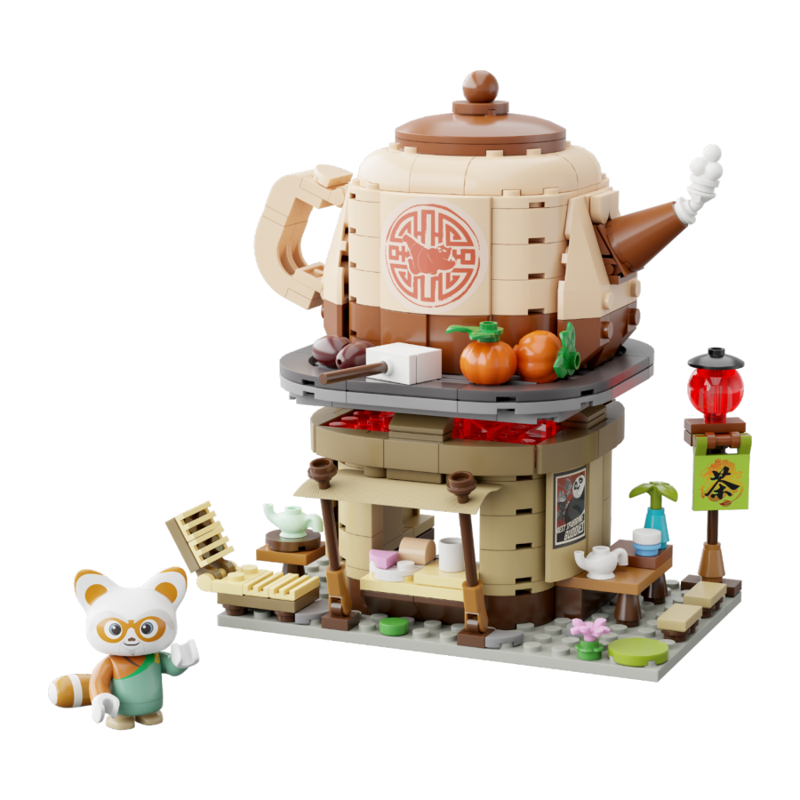 Kung Fu Panda - Shifus Tea House Buildable Set (335pcs)