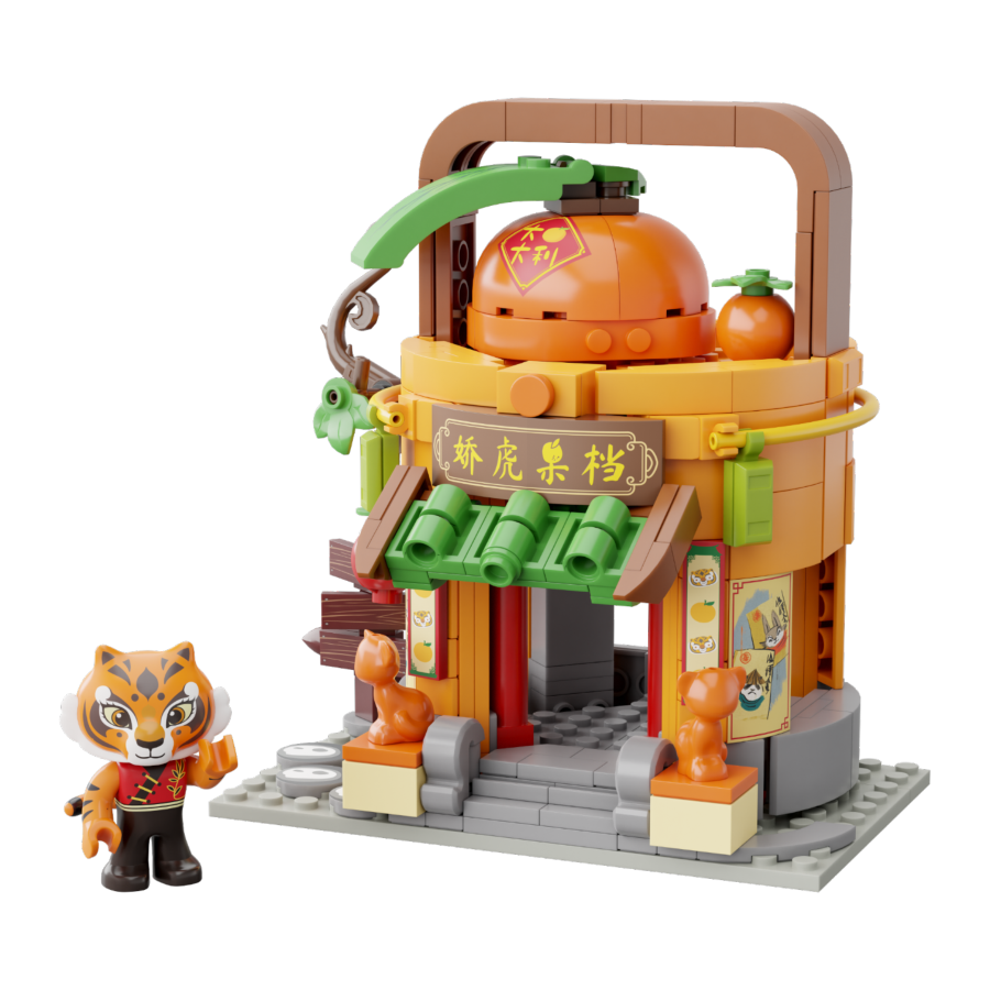 Kung Fu Panda - Tigress Fruit Shop Buildable Set (293pcs)