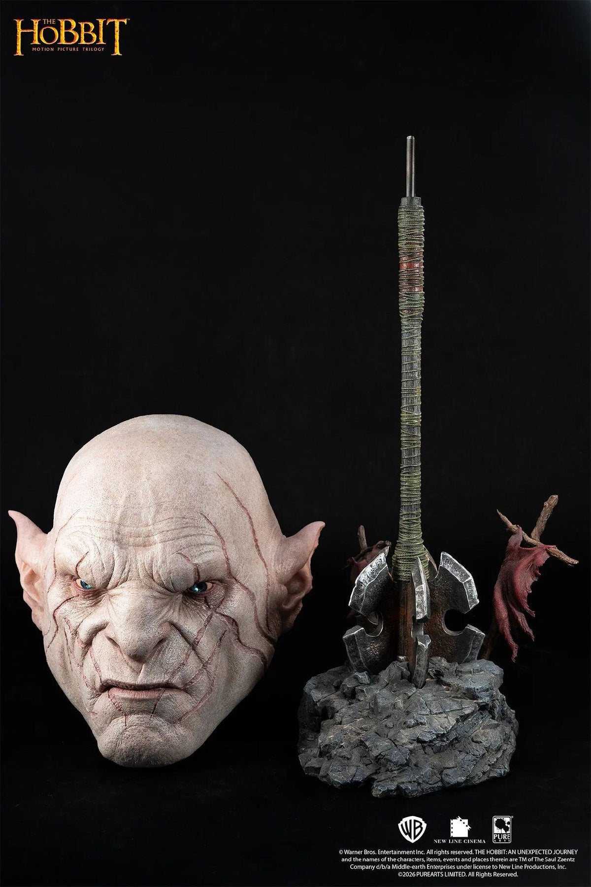 The Lord of the Rings - Azog 1:1 Scale Art Mask
