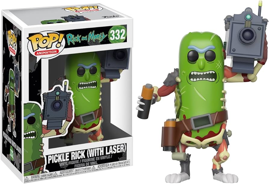 Rick and Morty - Pickle Rick with Laser Pop! Vinyl #332