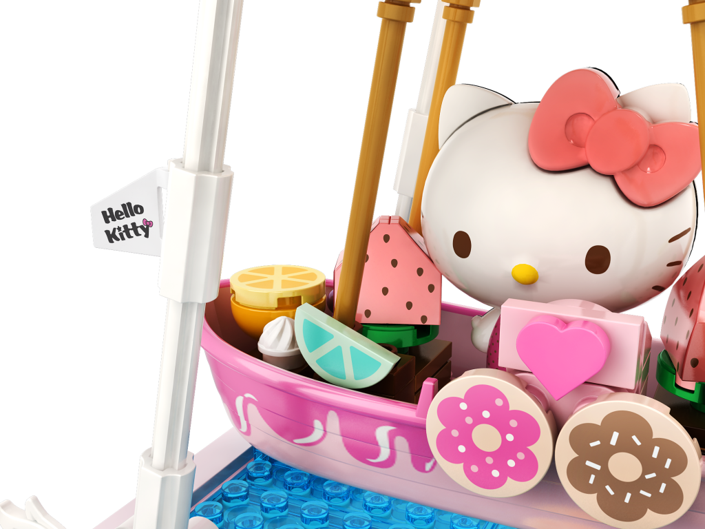 HELLO KITTY - YuMe Blocks Summer Wunderland- Hello Kitty Donut