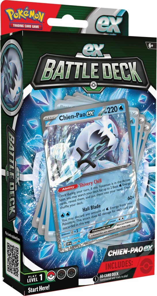 POKÉMON TCG Chien Pao ex Battle Deck