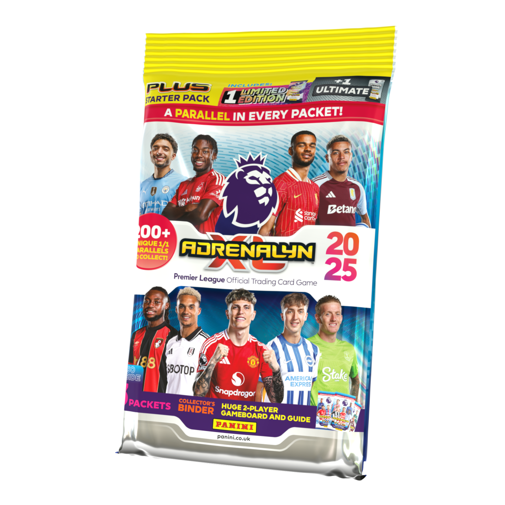PANINI Adrenalyn PLUS 2024/2025 EPL Soccer Starter Pack PANINI Adrenalyn PLUS 2024/2025 EPL Soccer Starter Pack