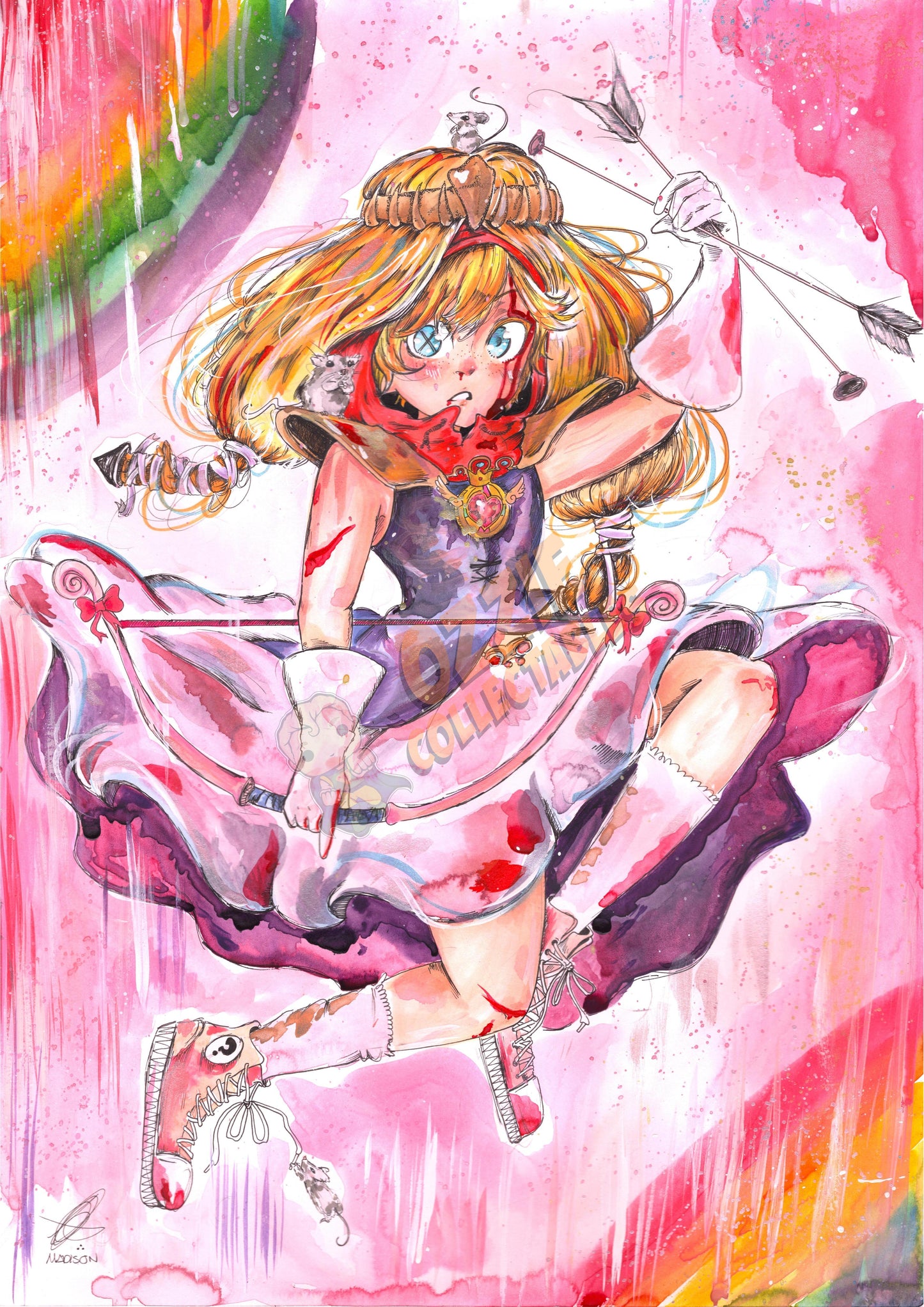 Princess Kenny by Madison Lee - Madison Lee Art Print Poster