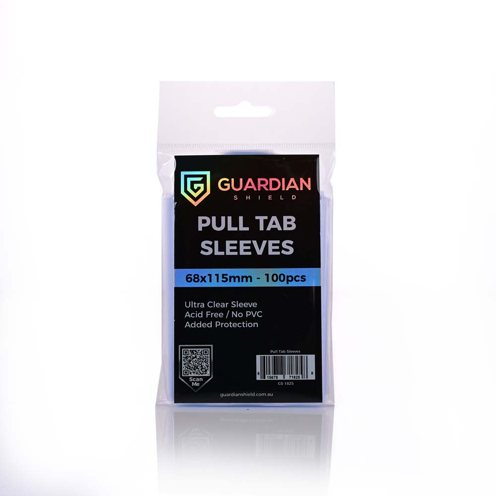 GUARDIAN SHIELD Pull Tab Sleeves 100pk
