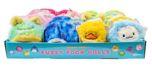 FUZZY FOAM BALLS 4" Slow Rise Fuzzy Foam Balls - Series 1