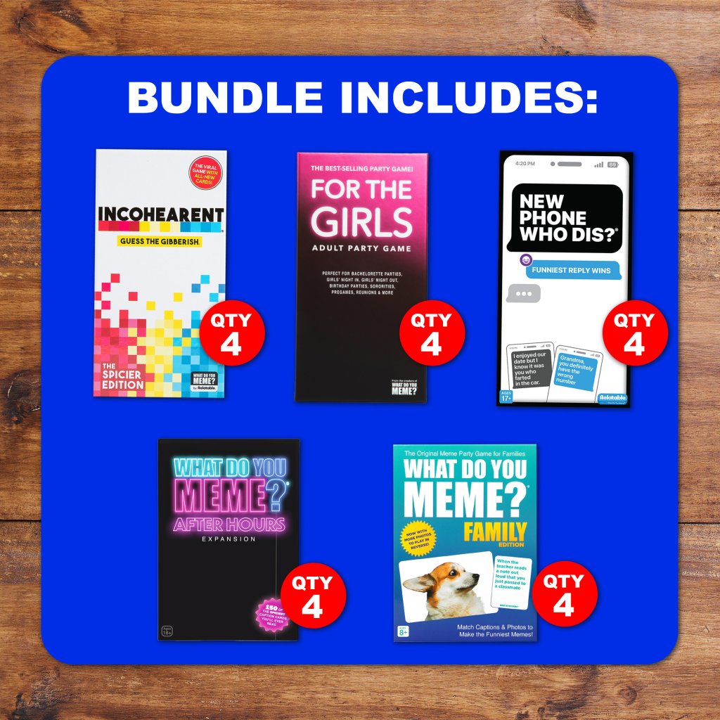 Relatable Board Games Bundle