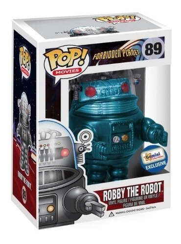 Forbidden Planet - Robby the Robot (Turquoise Metallic) Pop Vinyl #89
