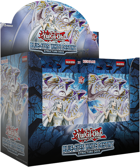 YU-GI-OH! TCG Structure Deck Blue-Eyes White Destiny REPRINT - July 2025 Reprint