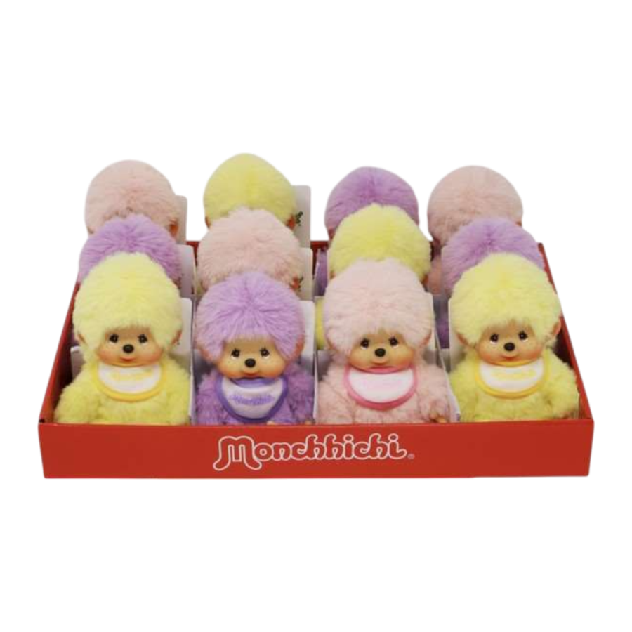Monchhichi - Colourful Beanies Assortment (Display of 12) Wave 1