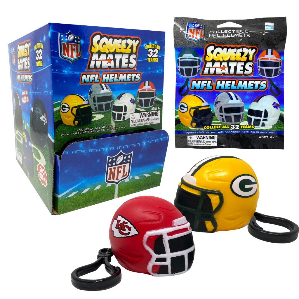 SqueezyMates NFL Helmets Blind Bag
