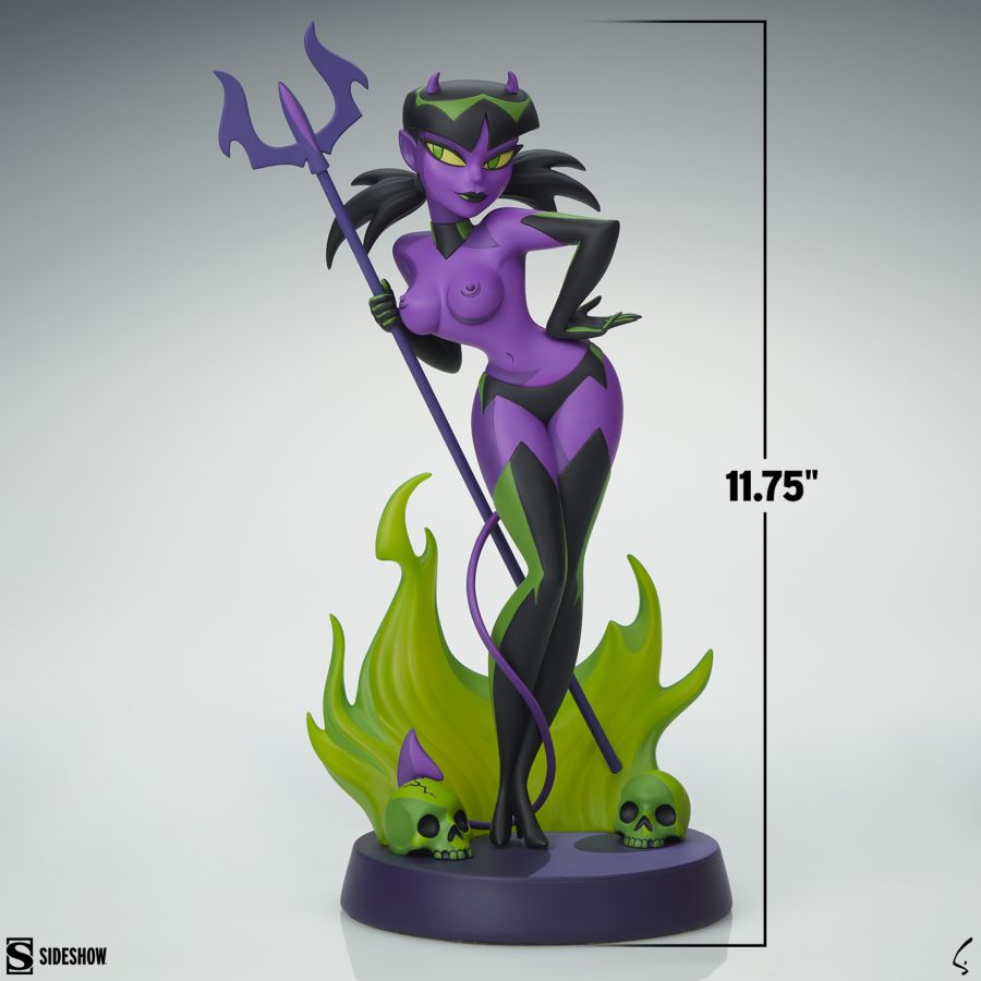 Shane Glines - Devil Girl (Purple & Green) Statue