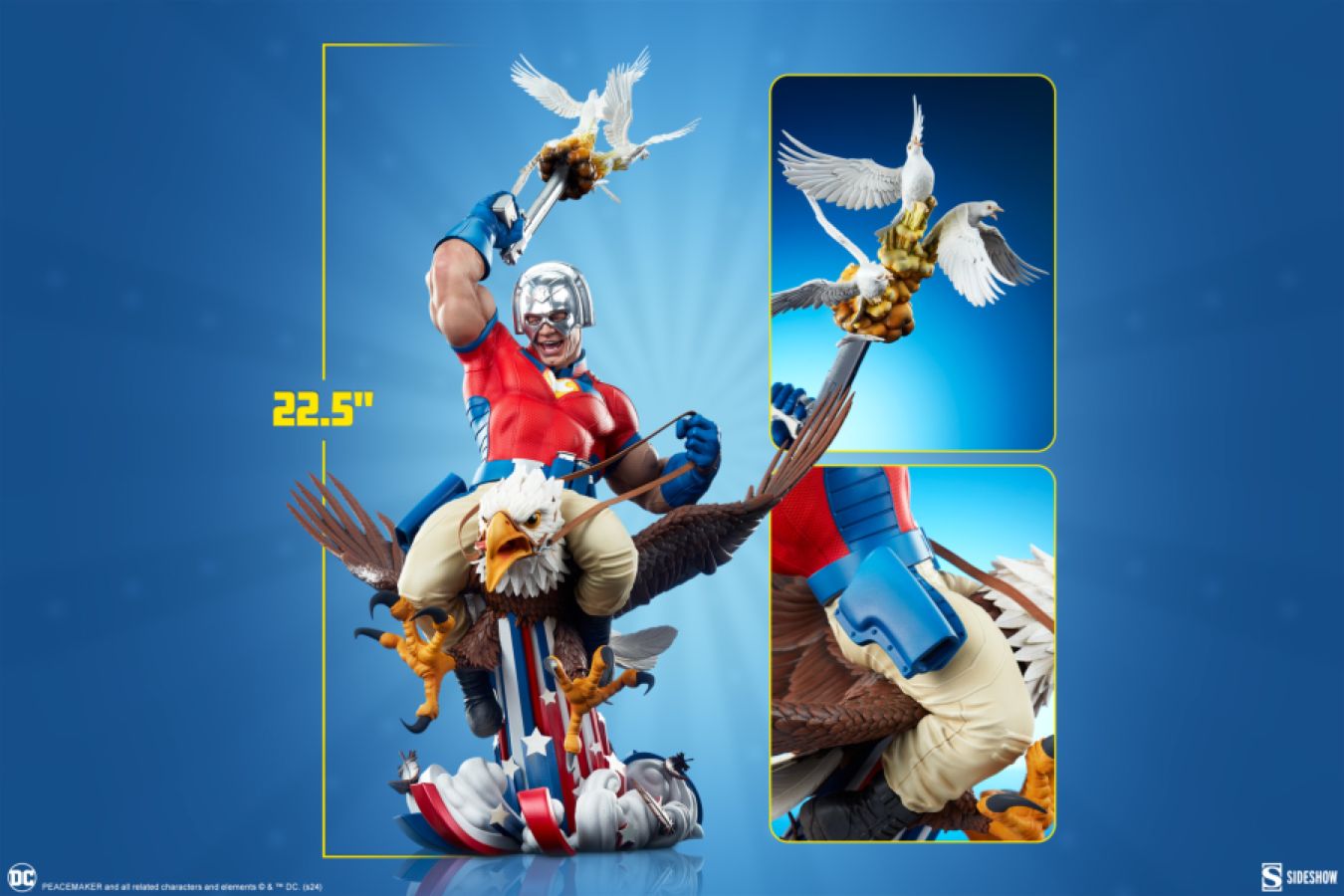 Peacemaker (TV) - Peacemaker Eat Peace... Statue