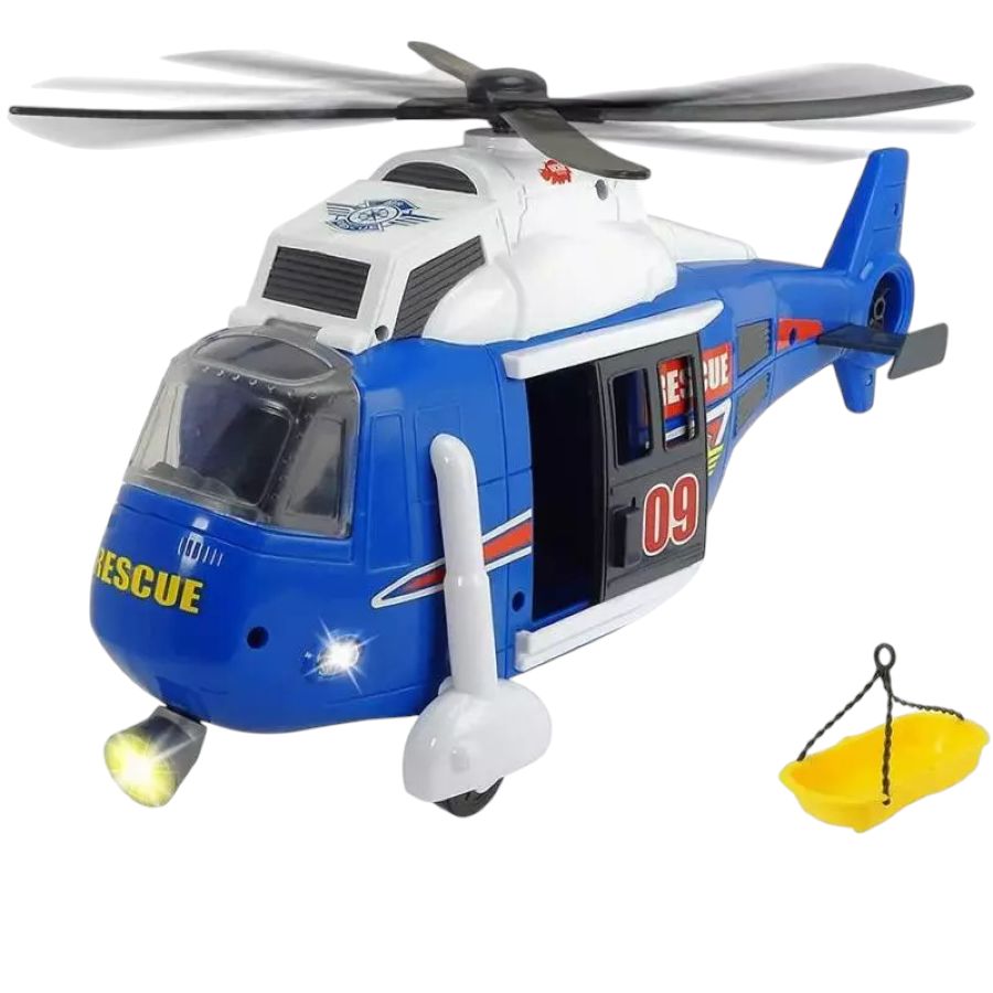 Dickie Toys - SOS Rescue Helicopter with Lights & Sounds