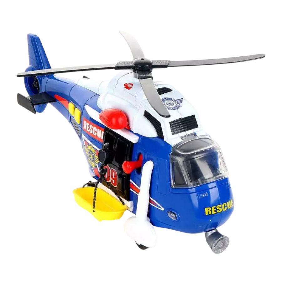 Dickie Toys - SOS Rescue Helicopter with Lights & Sounds