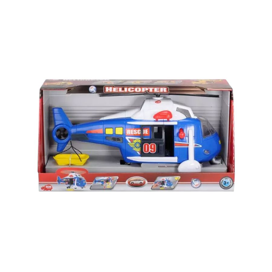 Dickie Toys - SOS Rescue Helicopter with Lights & Sounds