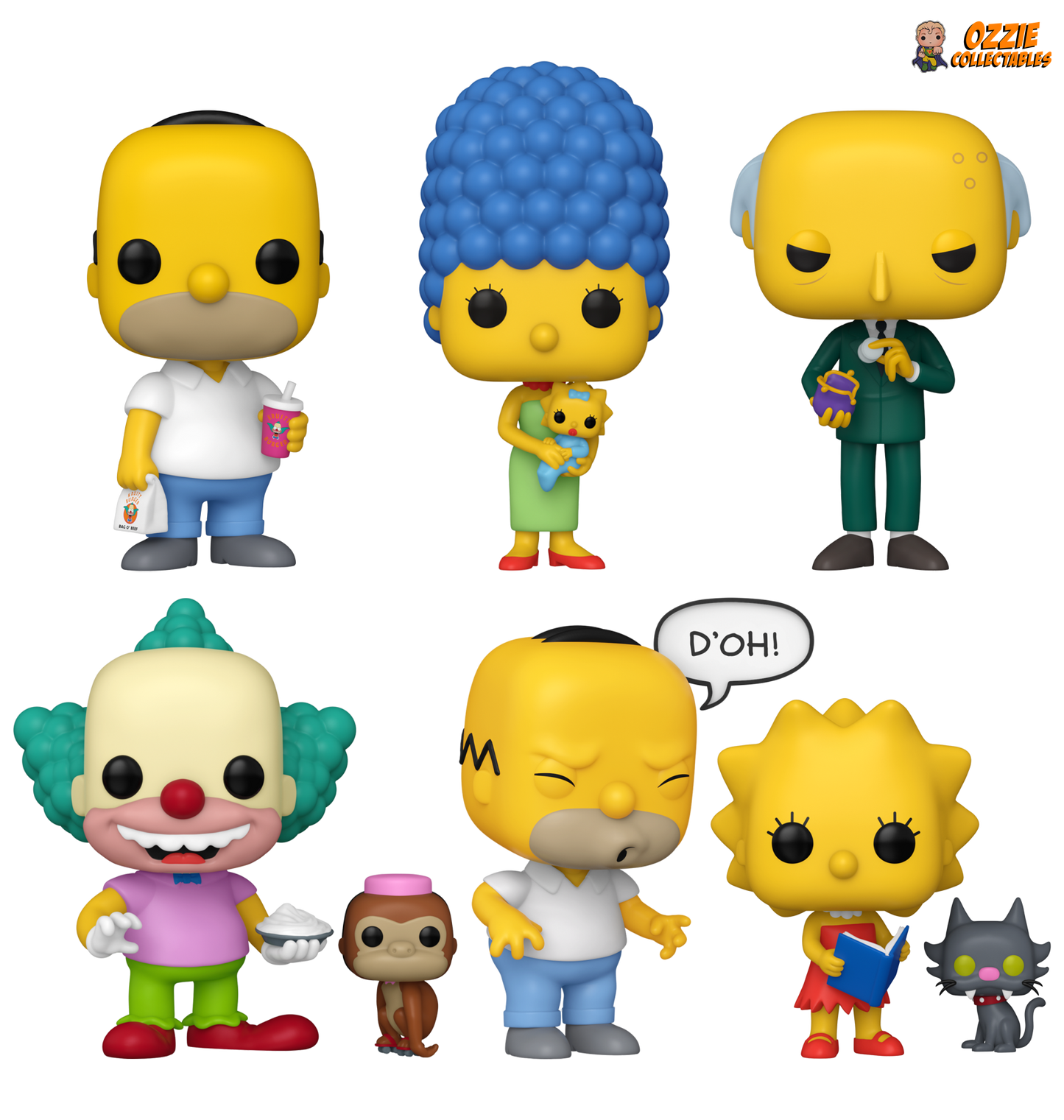 Simpsons 2025 Bundle - 6 POP! Vinyls