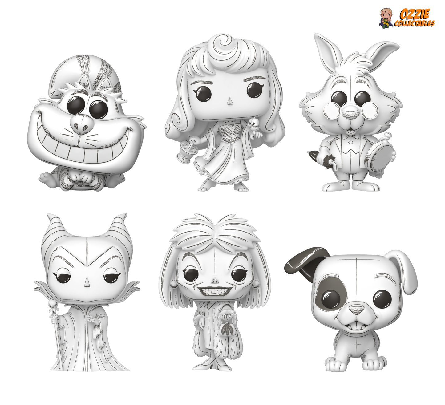 Disney: Sketched Bundle - 6 POP! Vinyls