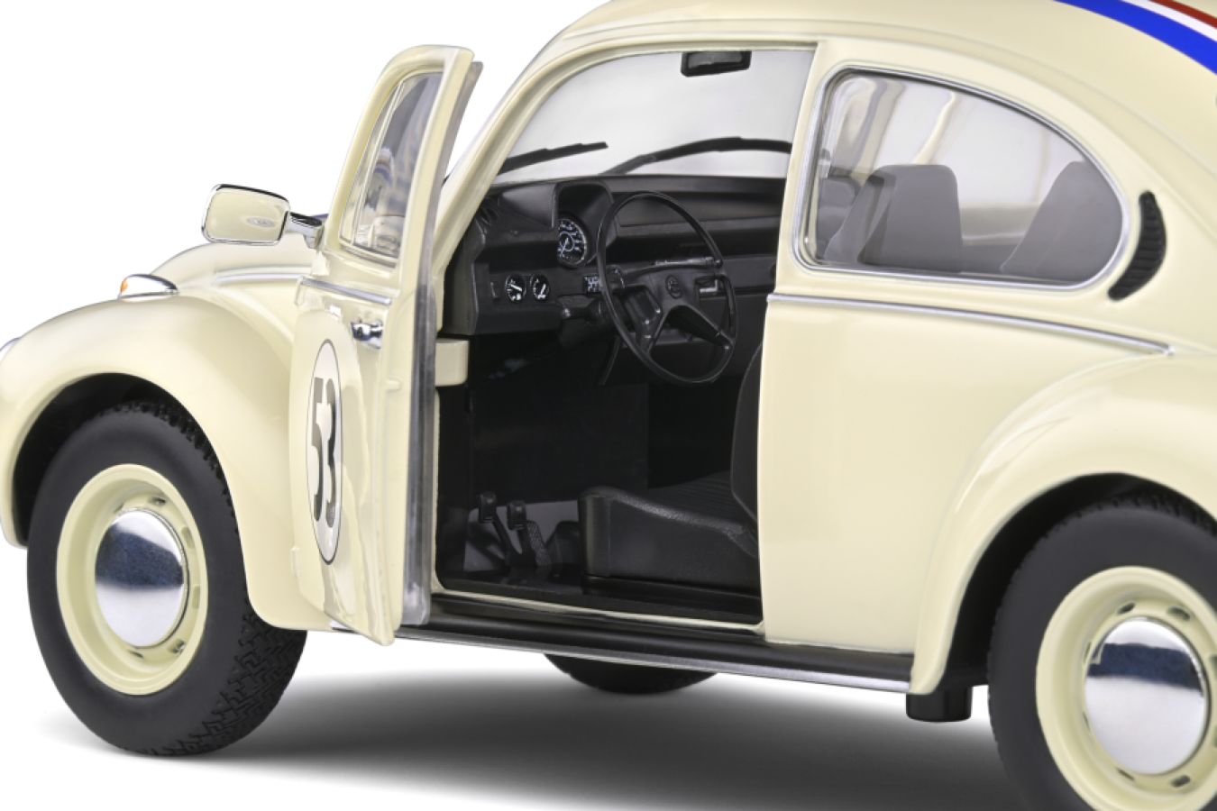 Solido Cars - Volkswagen Beetle 1303 Racer '53' 1:18 Scale Diecast Vehicle