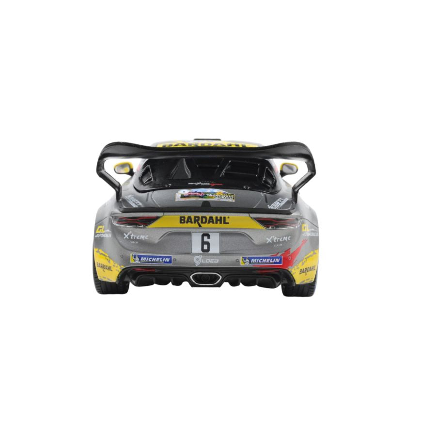 Solido Cars - Alpine A110 RGT+ Grey #6 Diecast Vehicle 1:18 Scale Diecast Vehicle