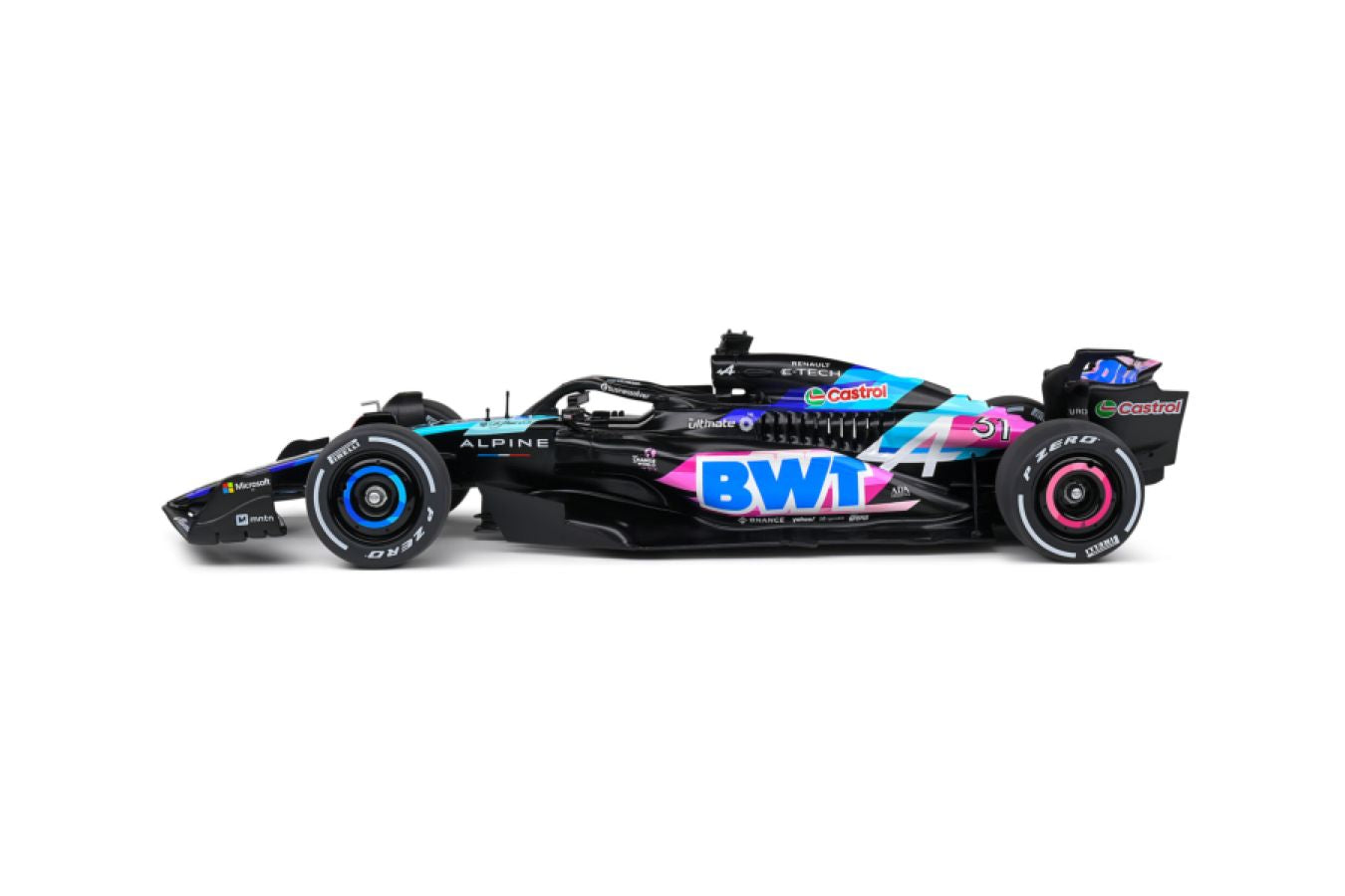 Solido Cars - 1:18 Alpine A524 Presentation E.Ocon 2024
