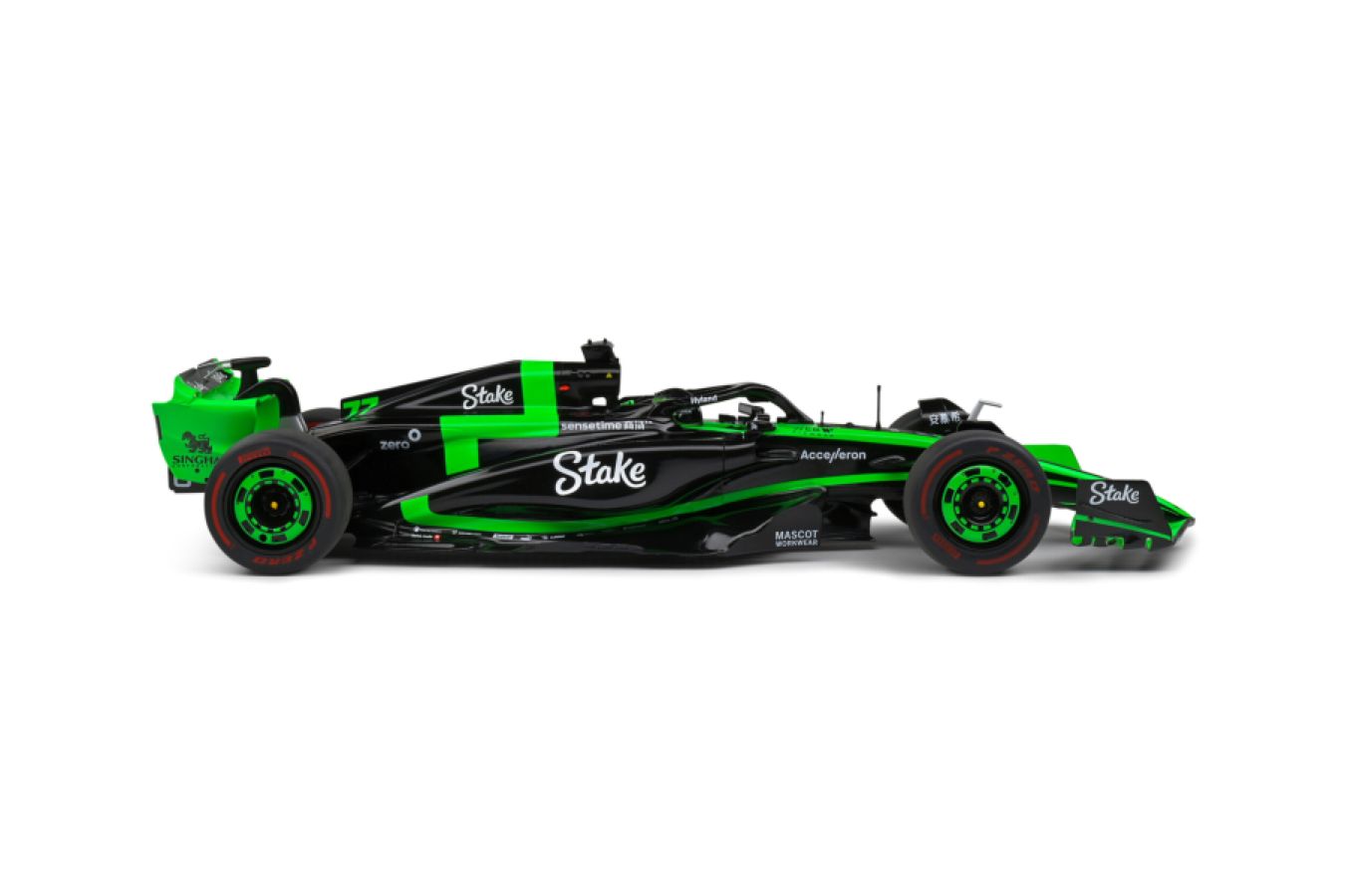 Solido Cars - 1:18 Kick Sauber F1 Team C44 V.Bottas Japan Gp 2024